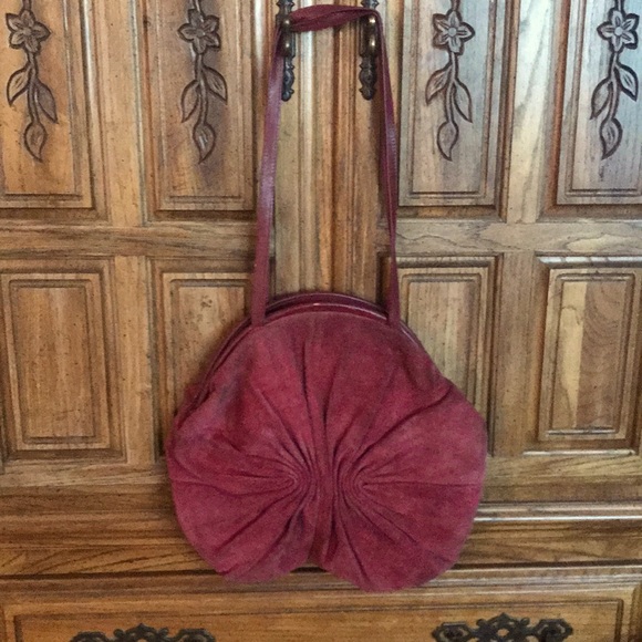 Vintage Leather Fan Bag - Picture 4 of 11